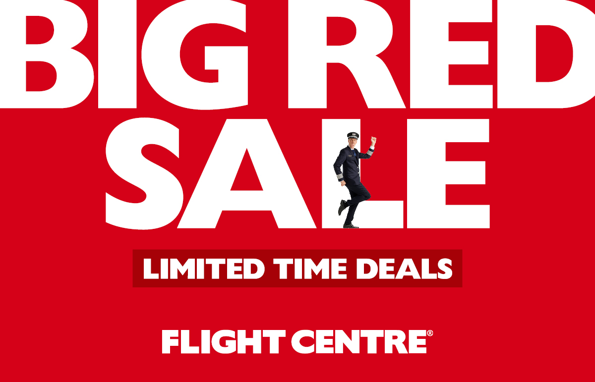 Flight Centre's Big Red Sale is here!