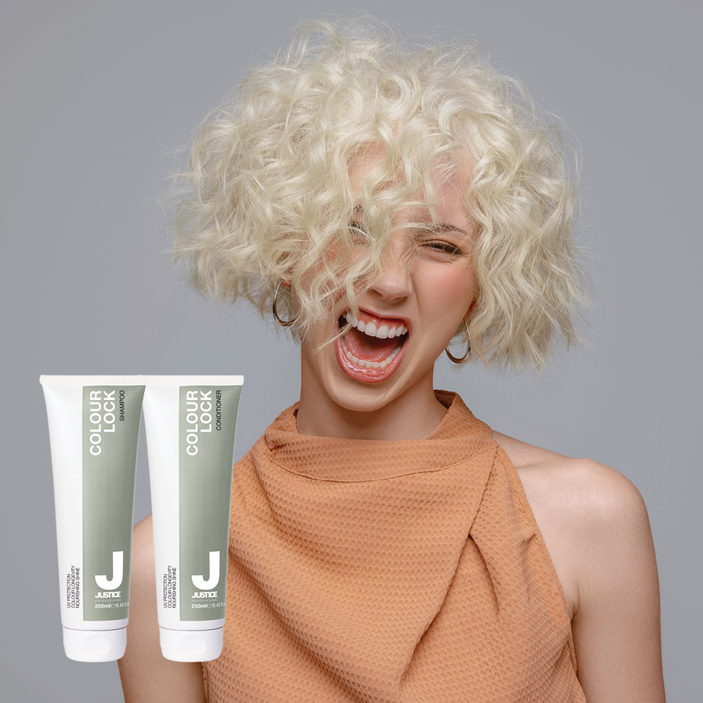 Just Cuts: NEW JUSTICE HAIRCARE COLOUR LOCK RANGE!