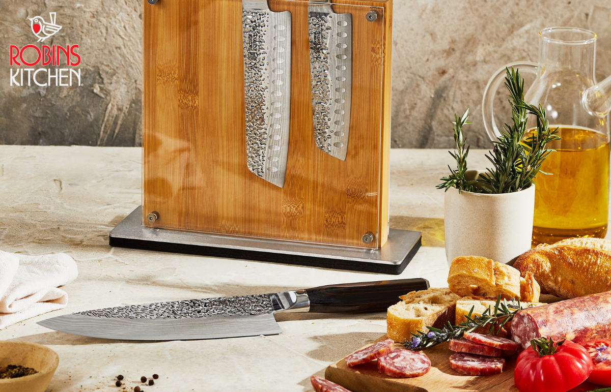 Robins Kitchen - SAVE 75% OFF Baccarat® Damashiro Emperor Shi Knife Block