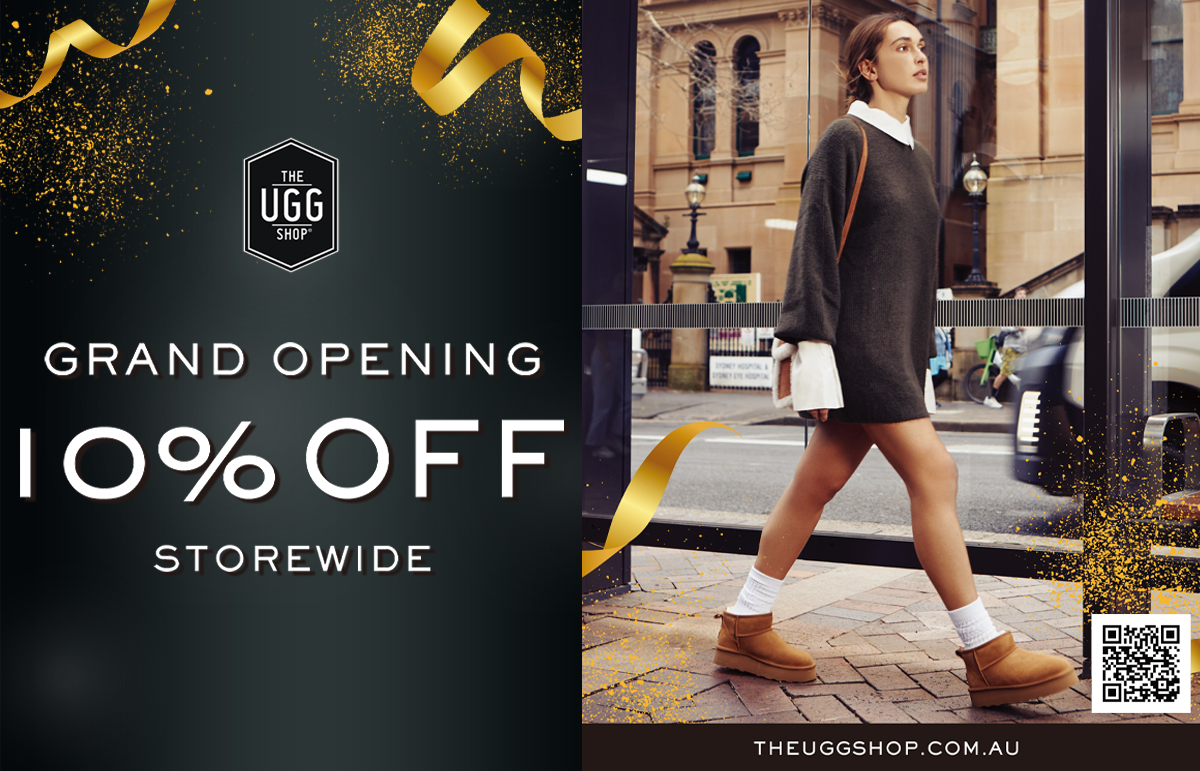 THE UGG SHOP -10% OFF STOREWIDE