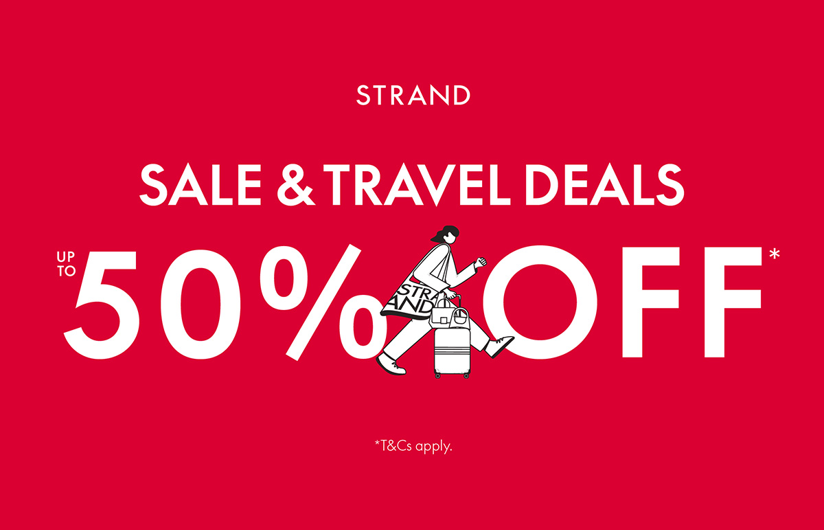 Shop up to 50% off* selected styles at Strand