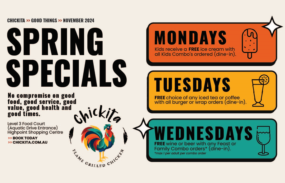 Chickita - Spring Specials!