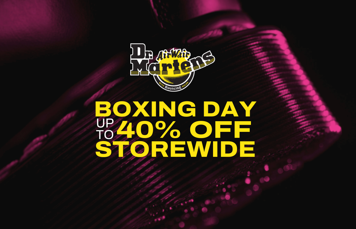 Up to 40% Off at Dr. Martens STOREWIDE