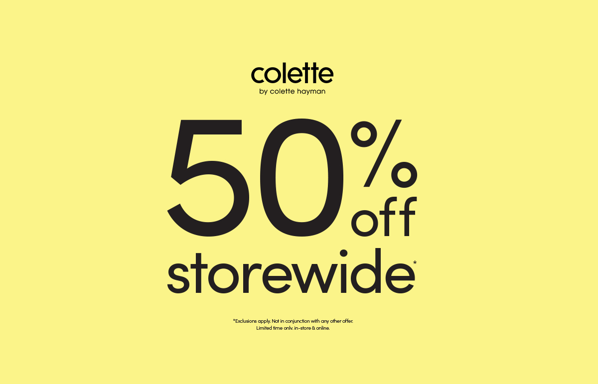 Colette by Colette Hayman: 50% off Storewide