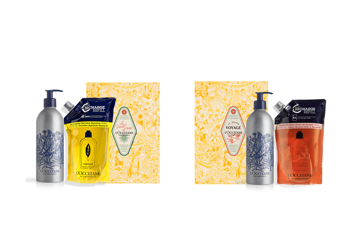 Enjoy your Holiday Refillable Duo at L’OCCITANE